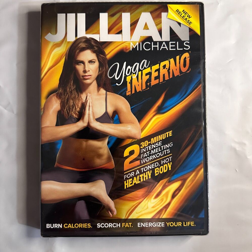 Jillian Michaels Yoga Inferno DVD - 2 Intense 30-Minute Fat-Burning Workouts